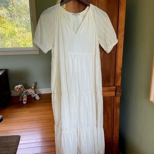 Madewell cotton midi dress (size XS)